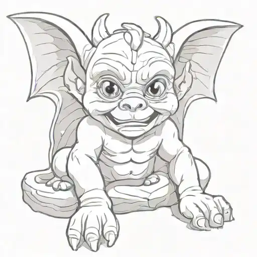 Cute Baby Gargoyle