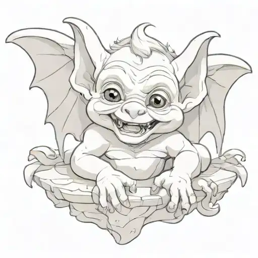 Cute Baby Gargoyle