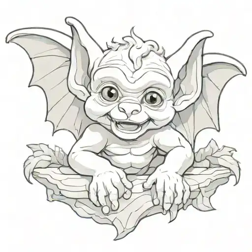 Cute Baby Gargoyle