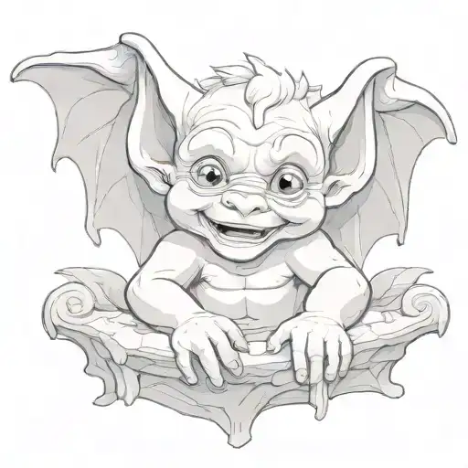 Cute Baby Gargoyle