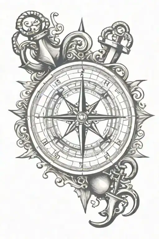 Compass And Anchor