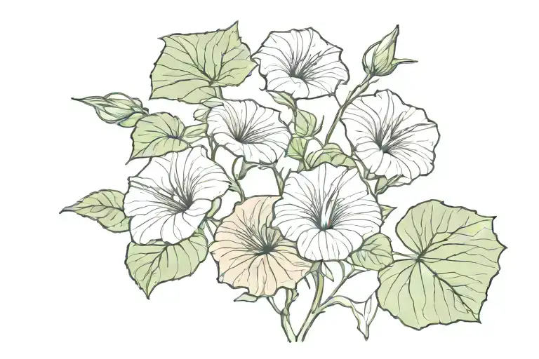 Vine Of Morning Glory