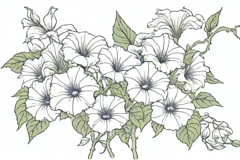 Vine Of Morning Glory