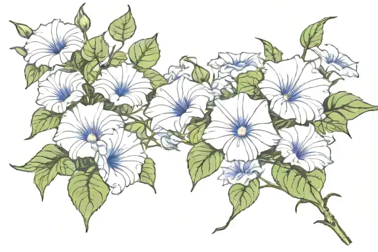 Vine Of Morning Glory