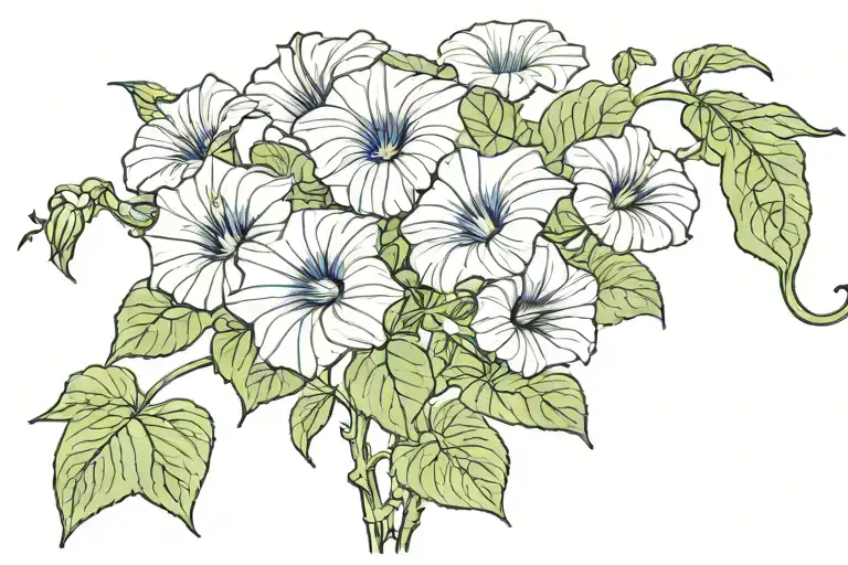 Vine Of Morning Glory