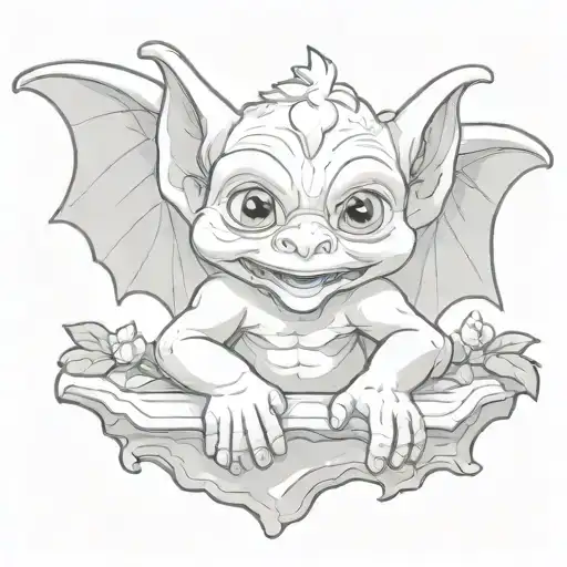 Cute Baby Gargoyle