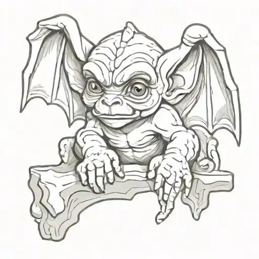 Cute Baby Gargoyle