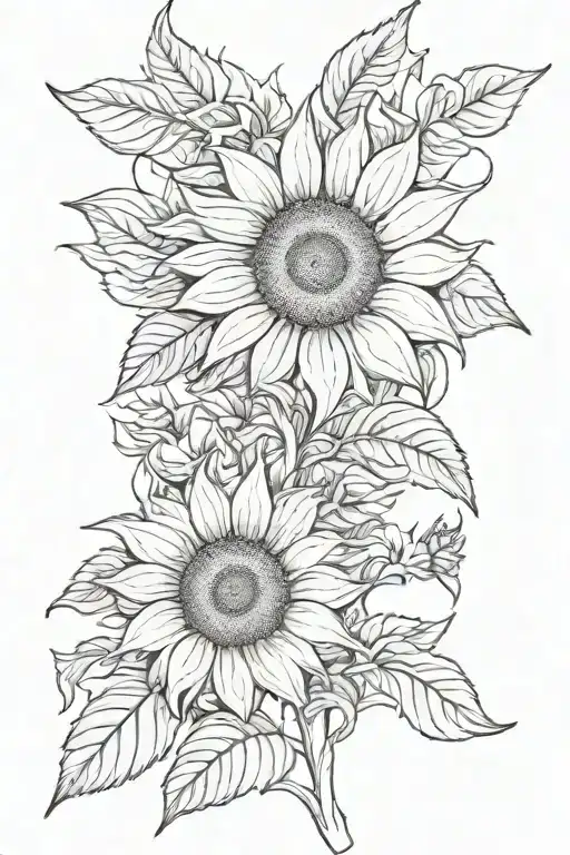 Cover Up Sunflower
