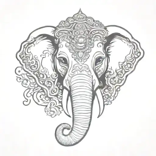 Thai Elephant Head