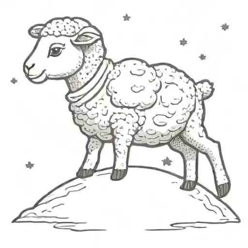 Lamb On The Moon