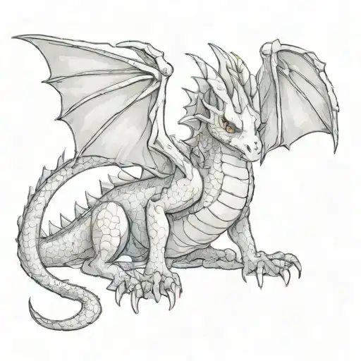 Depression Themed Dragon