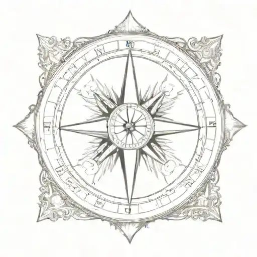 Compass And Heraldry