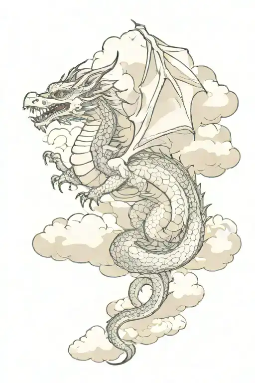 Dragon In The Clouds