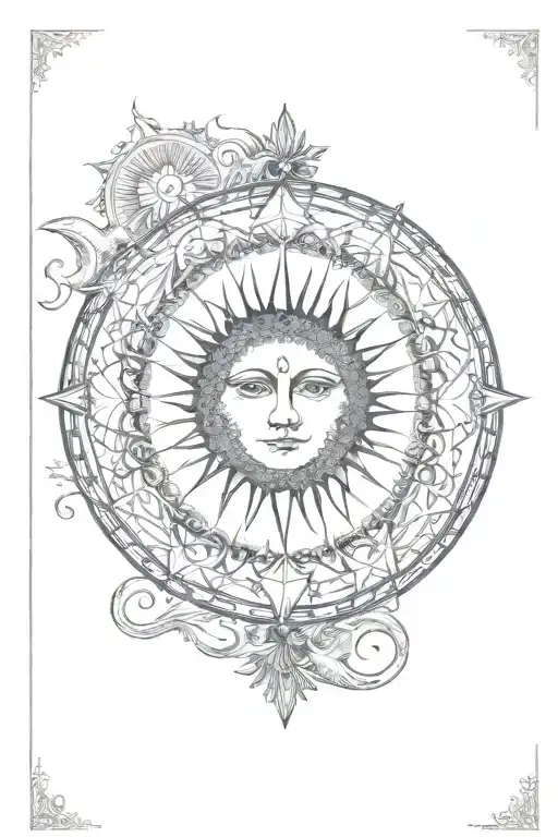 The Sun And Moon Tarot Cards