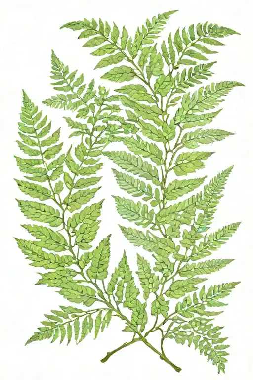 Leaf Fern Laurel Wreath Wrapped