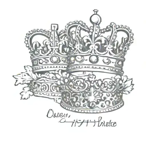 King Crown Having Date 1975 Along With Queen Crown Habving Date 1979
