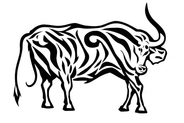 Property Of Bull Looking