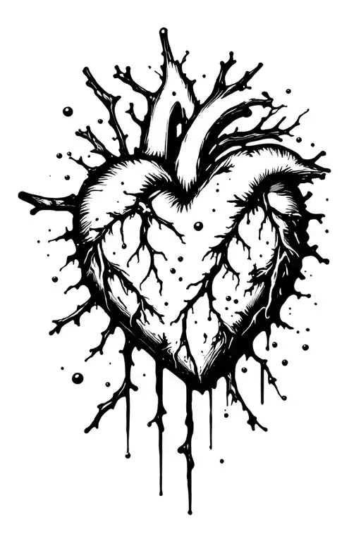 Heart Dying In A Snowstorm