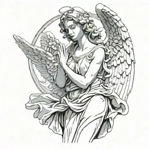 Women Angel Statue