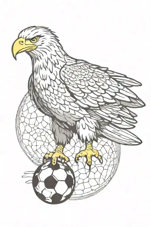 Eagle And Soccer