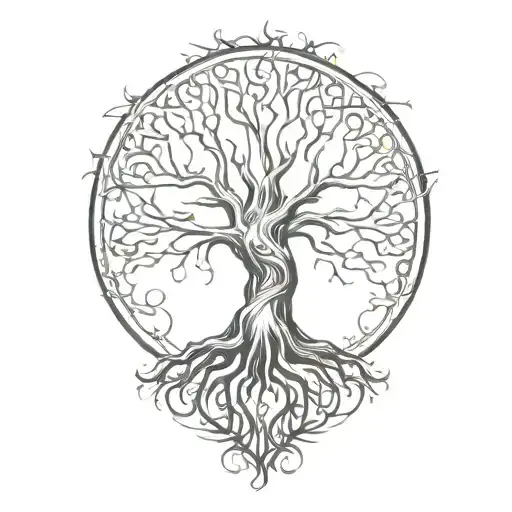 Tree Of Life Black