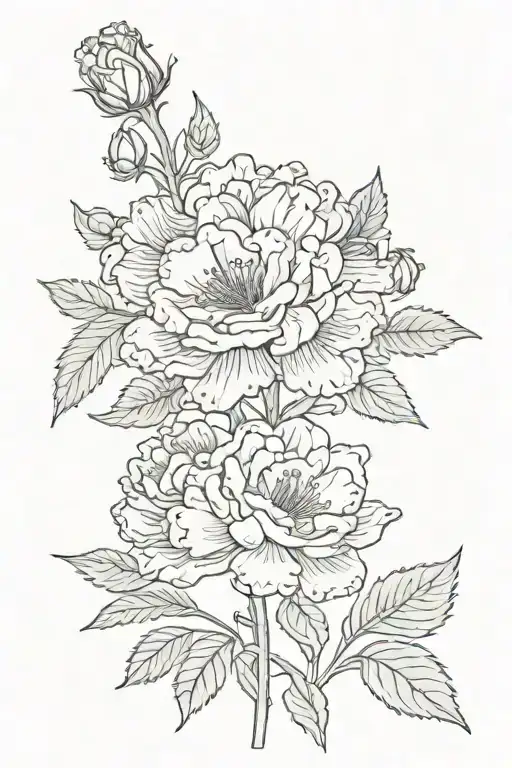 June And August Birth Flower