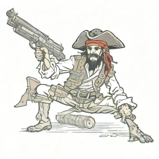 Pirate With Pistol
