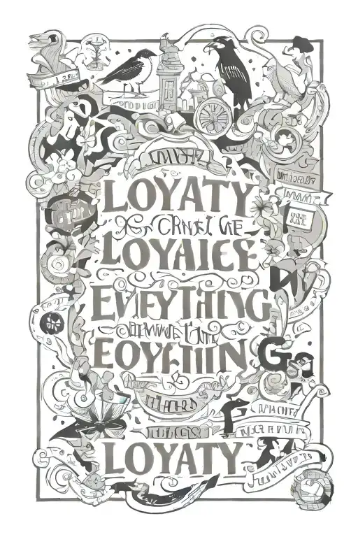 Loyalty Out Values Everything