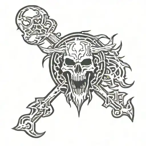 Black Metal Band Logo