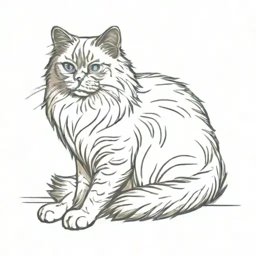 Ragdoll Himalayan Cat