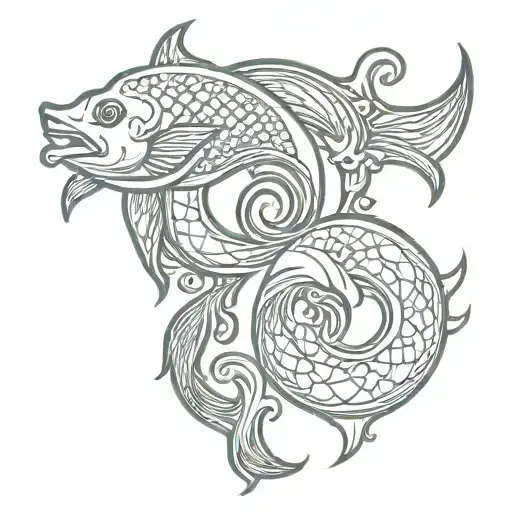Pisces Gemini Symbols