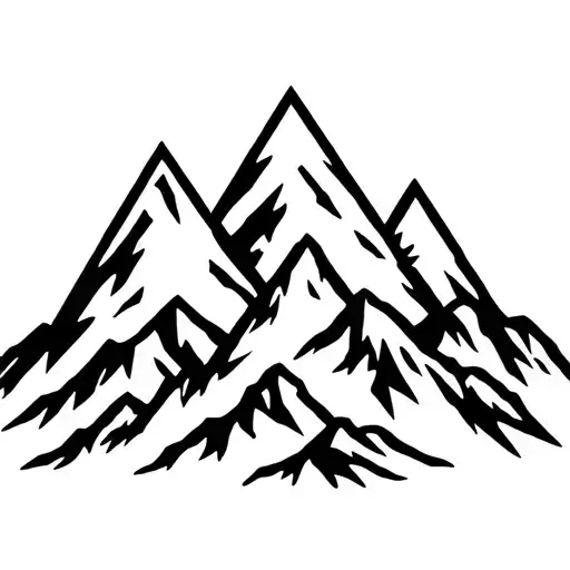 Mountain With 3 Peaks