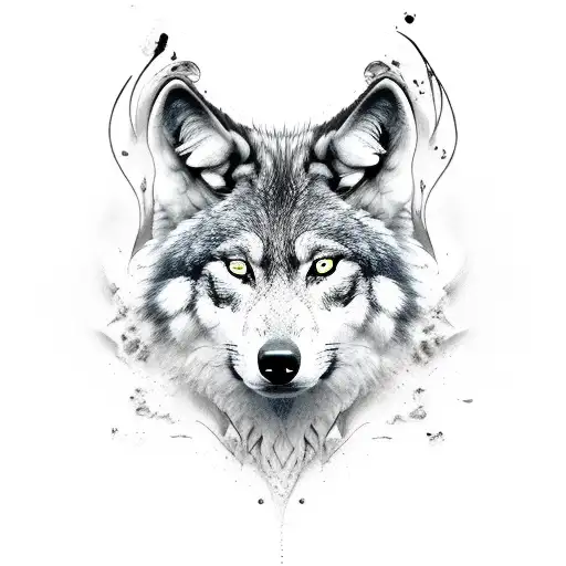 Black And White Wolfes