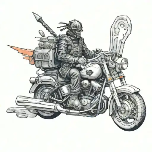 Samurai E Moto Harley Davidson