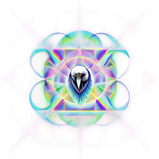 Raven Sacred Geometry