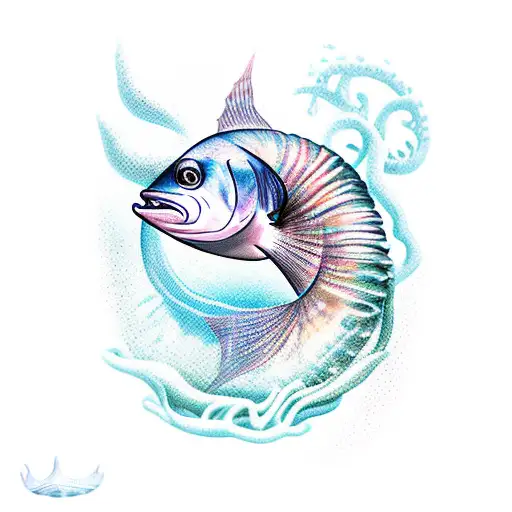 Deep Sea Fish And Shells