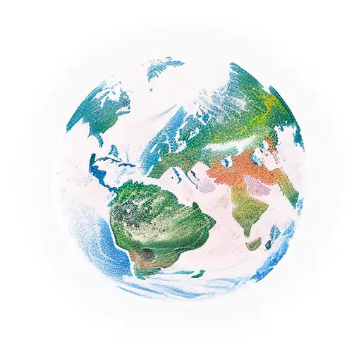 Hourglass Mountains Earth Faith