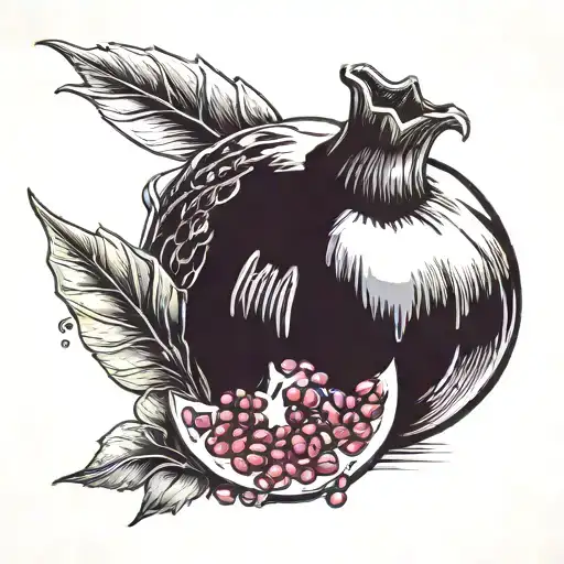 Pomegranate And Fairy