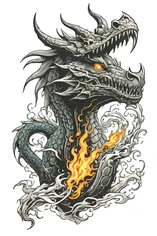 Dragon Breathing Fire