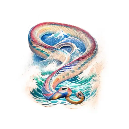 Wave And Snake