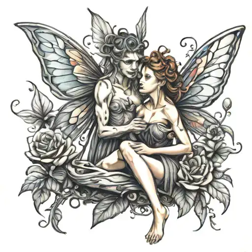 Draw Me A Male Fairy Which Makes Female Fairy's Life Better