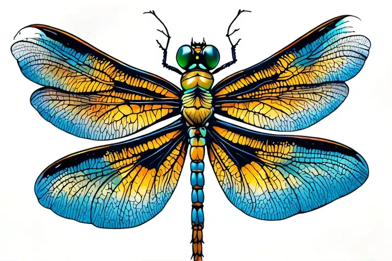 Dragonfly Three Winged