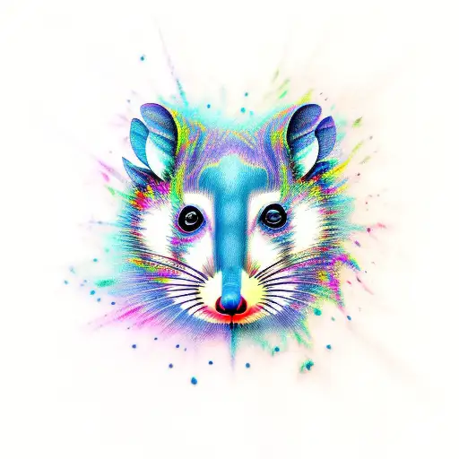 Psychedelic Opossum Melting