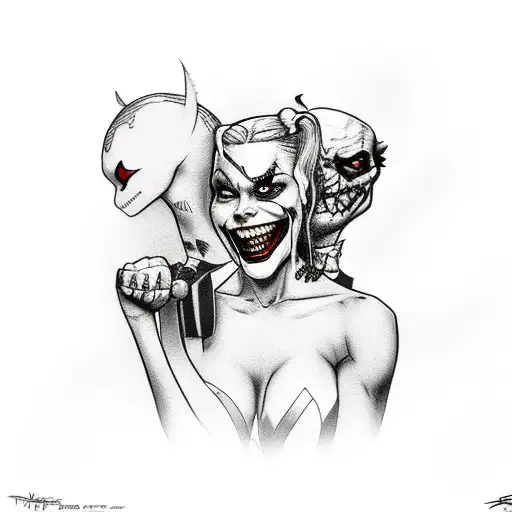 Harley Quinn And Joker