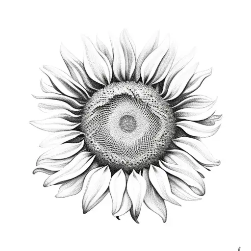 Sunflower Just A Flower Without A Stem