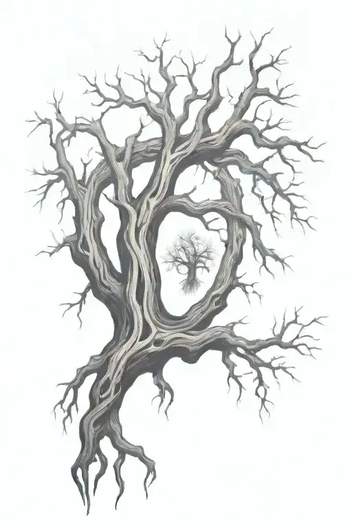 Symetrical Dead Tree