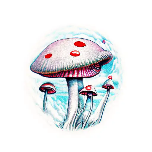 A Female Mushroom Questioning Reality