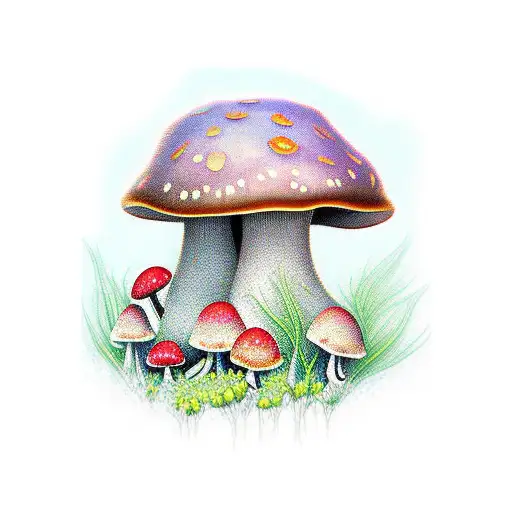 Floral Mushroom