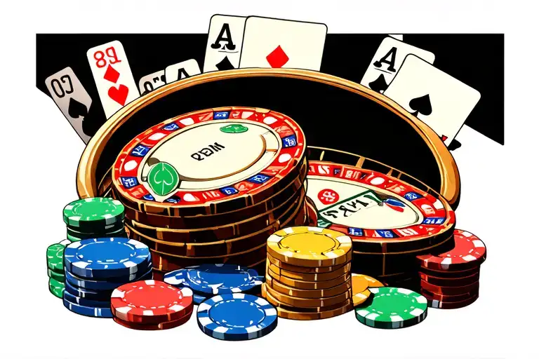 Tabla And Gambling Themed