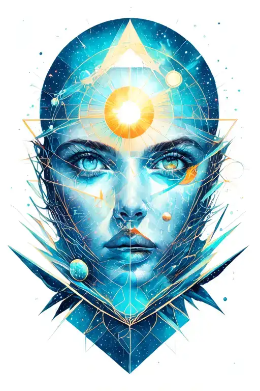 Fineline Geometry Hidden Message Space